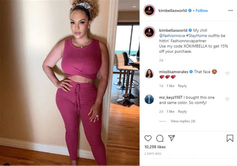 Kimbellasworld nude  The goregously curvaceous model often promotes the popular waist shape line, "Waist Snatchers," but has recently promoted